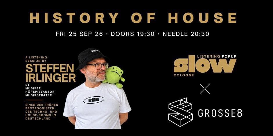 SLC Pop-Up × GROSSE8: History of House
