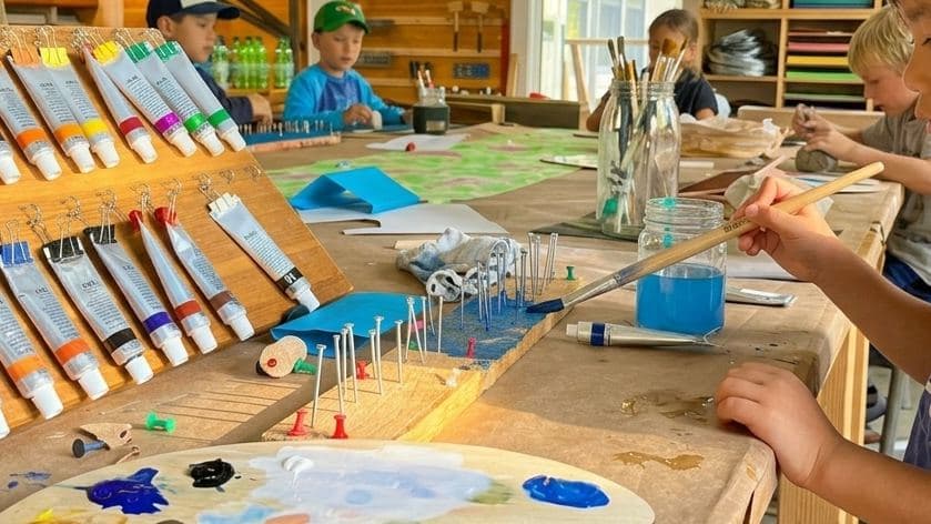 Sommerferienkurs in Köln für Kinder: Kreativmäuse (5–6 Jahre)
