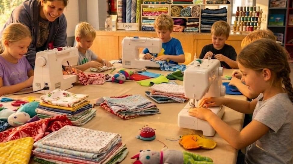 Sommerferienkurs in Köln für Kinder: Nähführerschein (ab 8 Jahre)