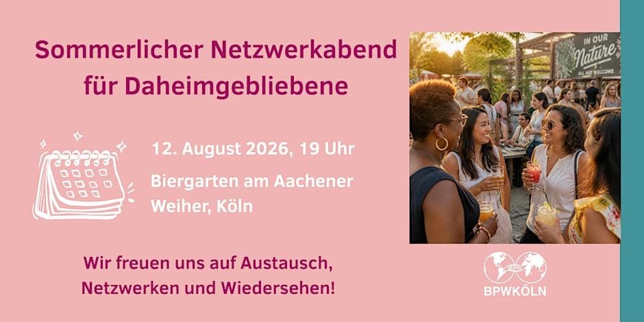 Sommerlicher Netzwerkabend