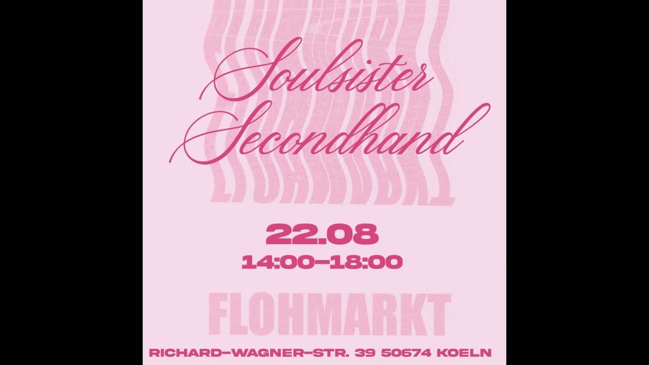 Soulsisters Flohmarkt 22.08.