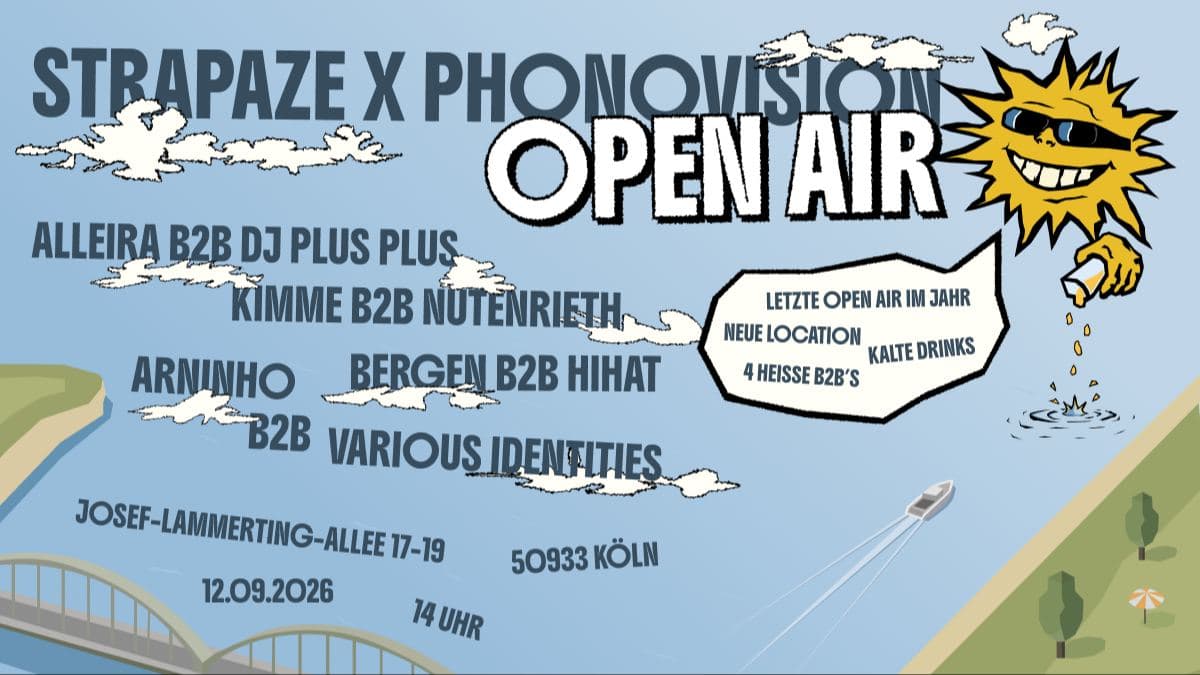 ☀️STRAPAZE X PHONOVISION OPEN AIR☀️