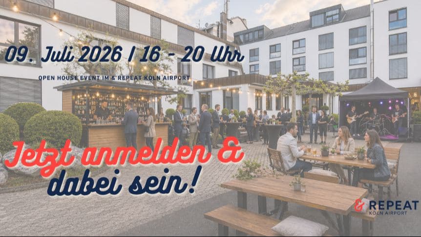 Tag der offenen Tür im &REPEAT Köln Airport