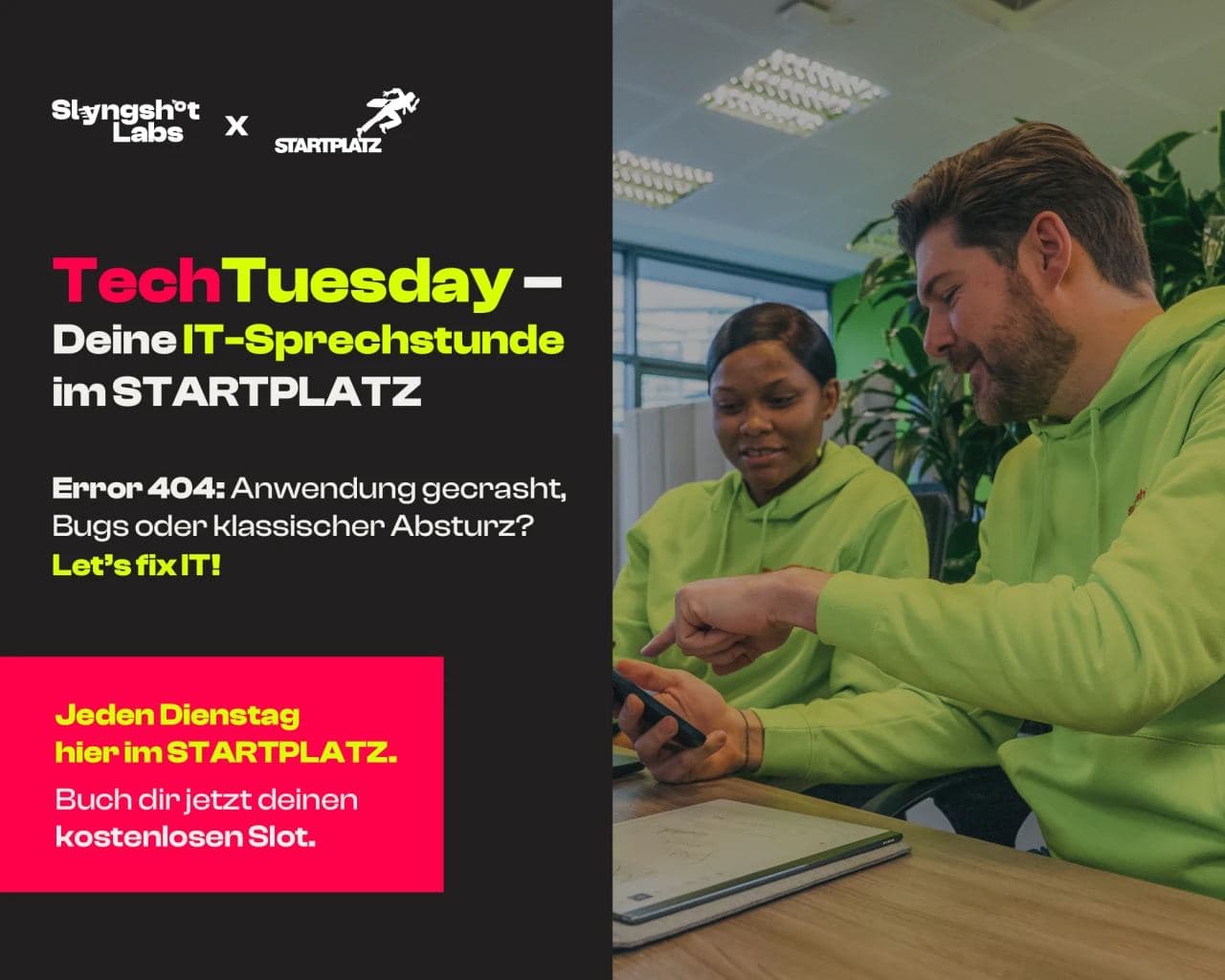 TechTuesday deine IT-Sprechstunde