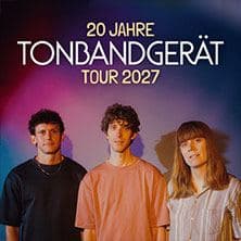 TONBANDGERÄT - 20 Jahre Tonbandgerät - Tour 2027