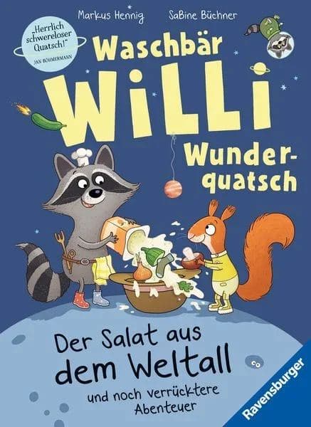 Waschbär Willi Wunderquatsch: Familienlesung mit Markus Hennig