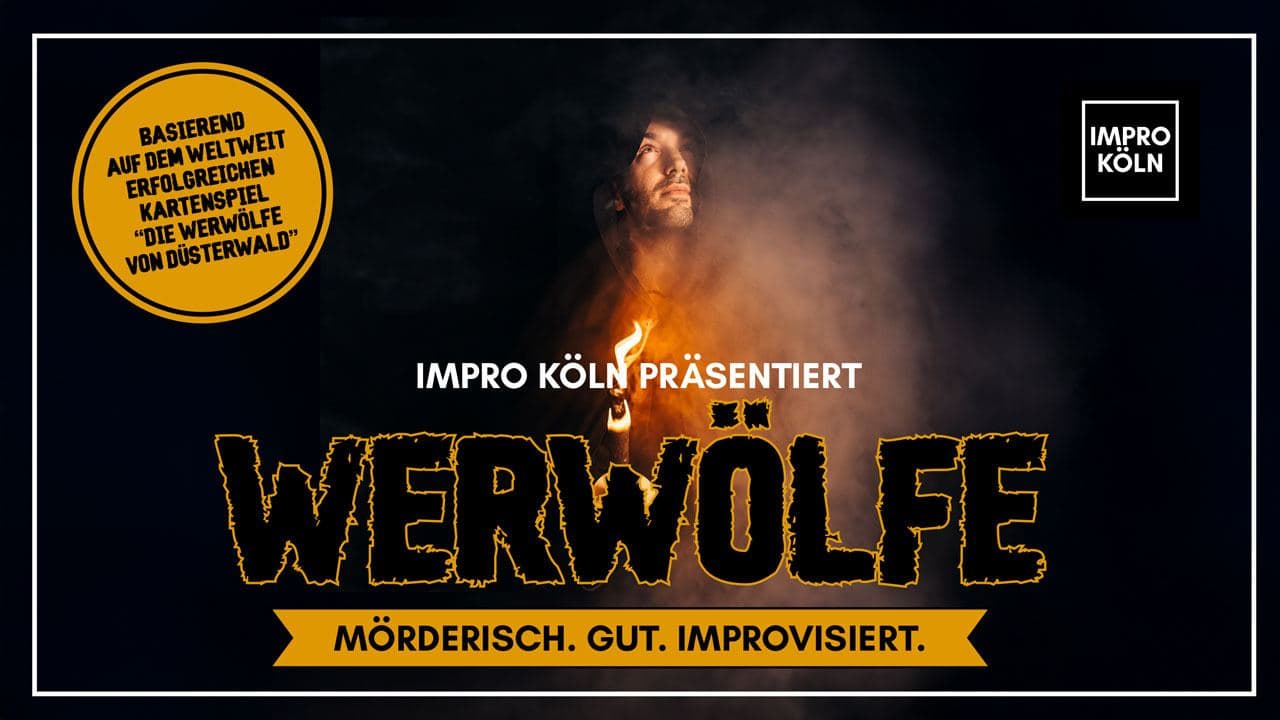 Werwölfe - Mörderisch. Gut. Improvisiert. | Comedia