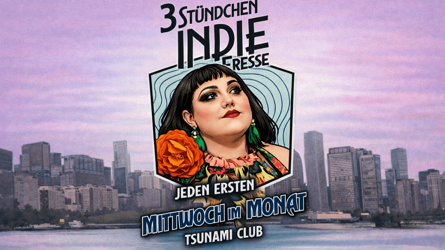 3 STÜNDCHEN INDIE Fresse - Die Indie-Turboparty