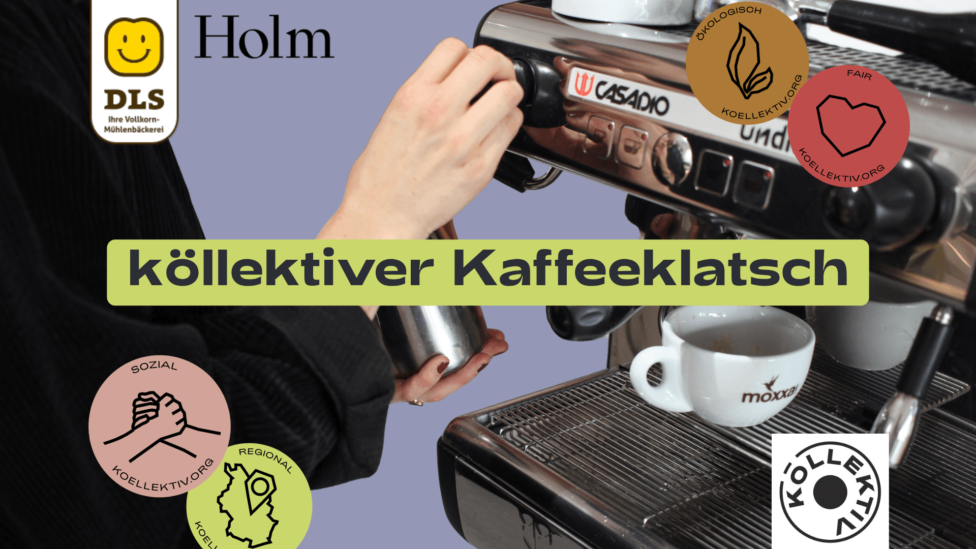 Jeden Mittwoch im August: Kaffeeklatsch bei Köllektiv in der Südstadt