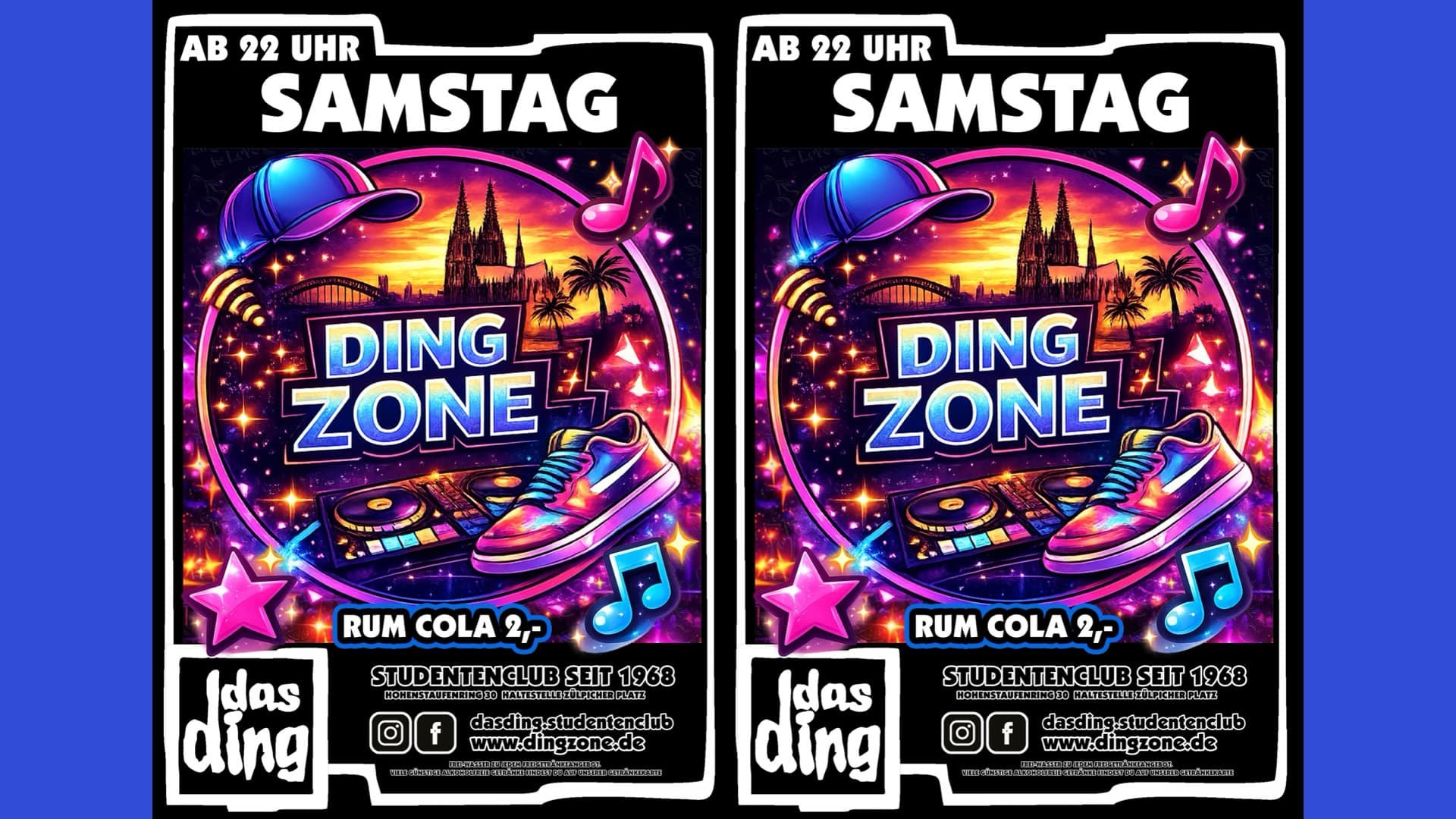 Das Ding: Dingzone - Saturday!