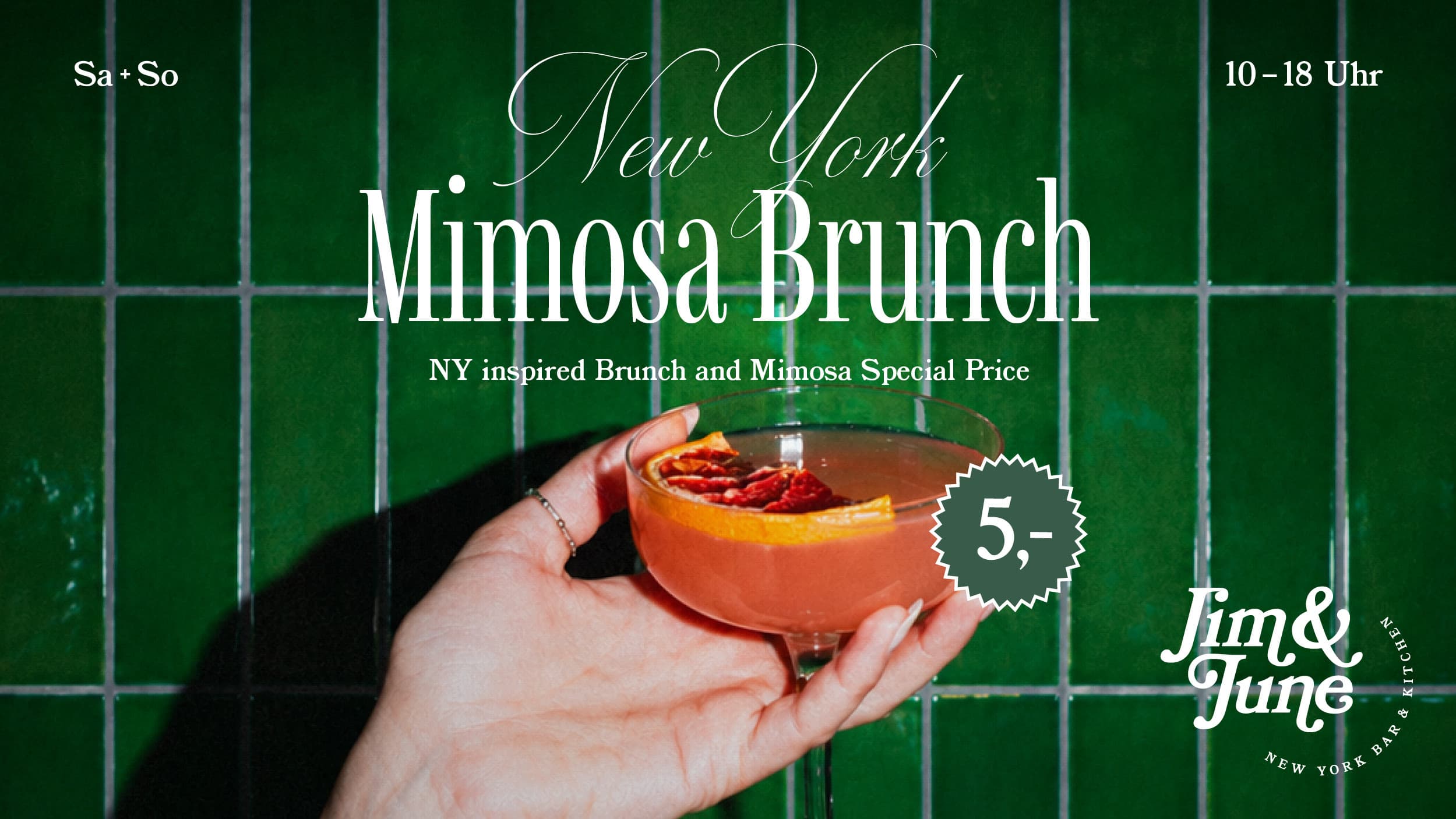 New York Mimosa Brunch @Jim&June