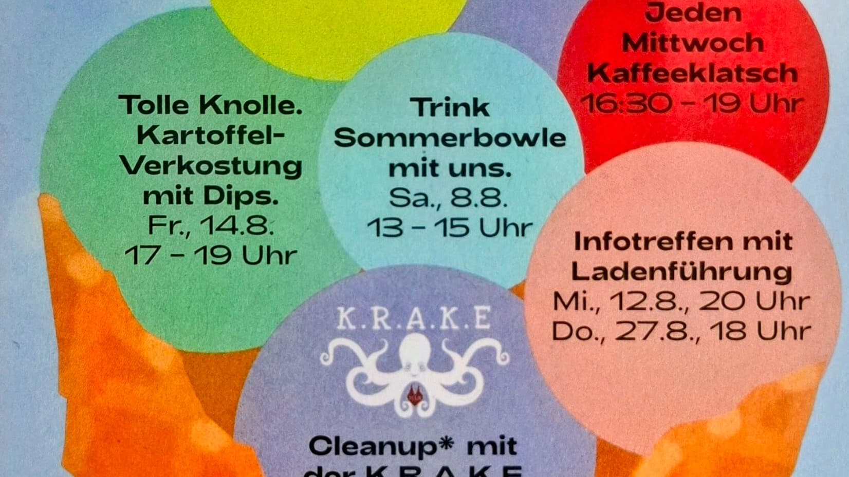 Trink Sommerbowle mit uns !