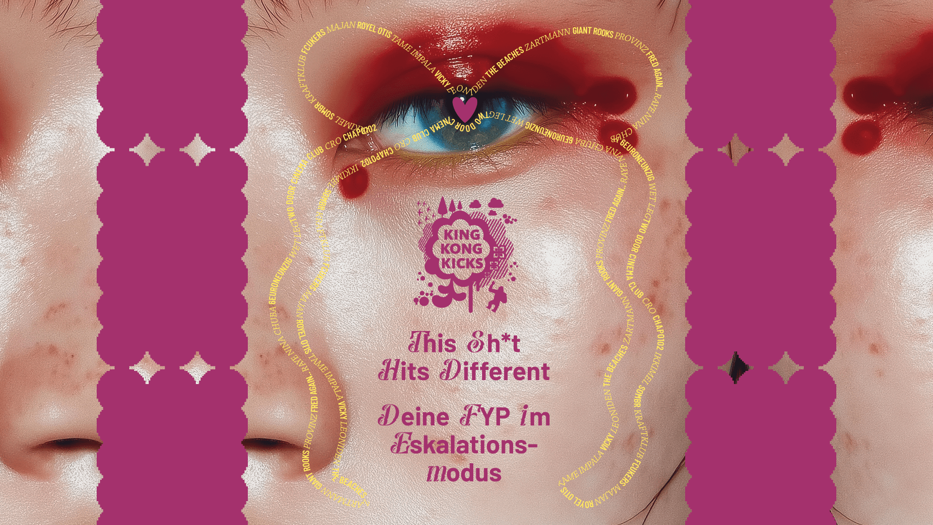 King Kong Kicks • Indie Pop & Hypes +Baddiess • Helios37 • Köln