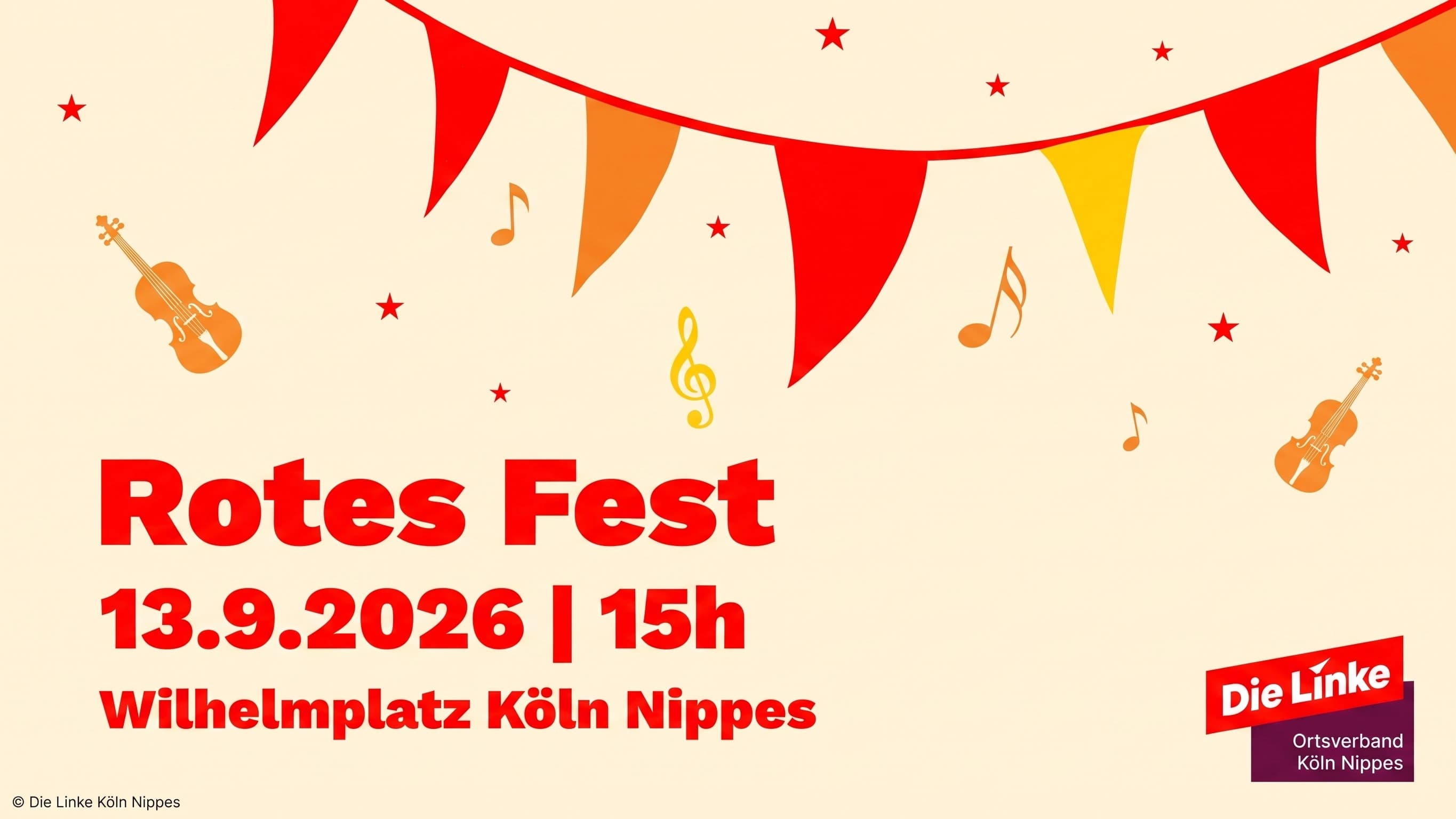 Rotes Fest Nippes