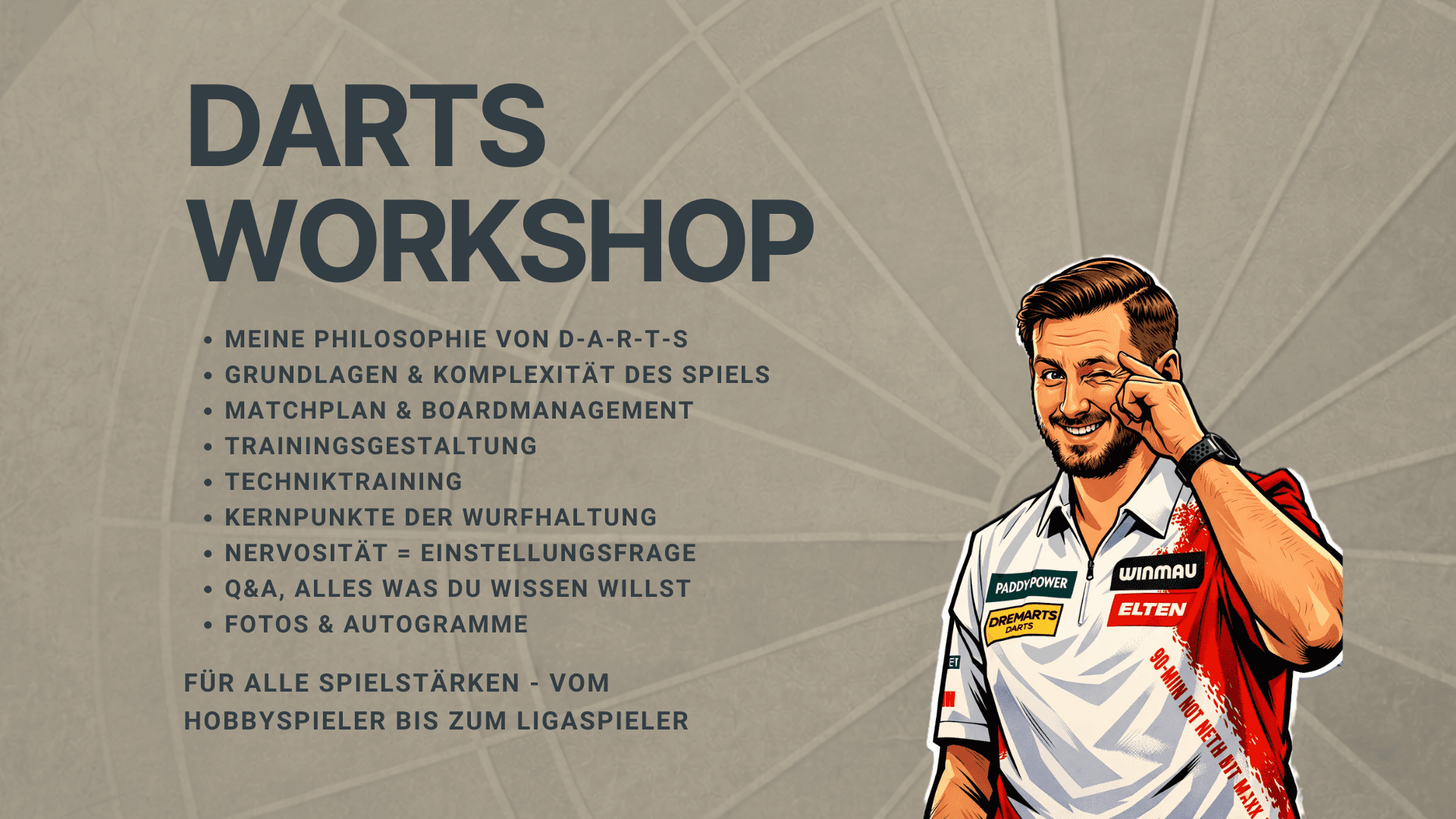 Darts Workshop mit Florian Hempel