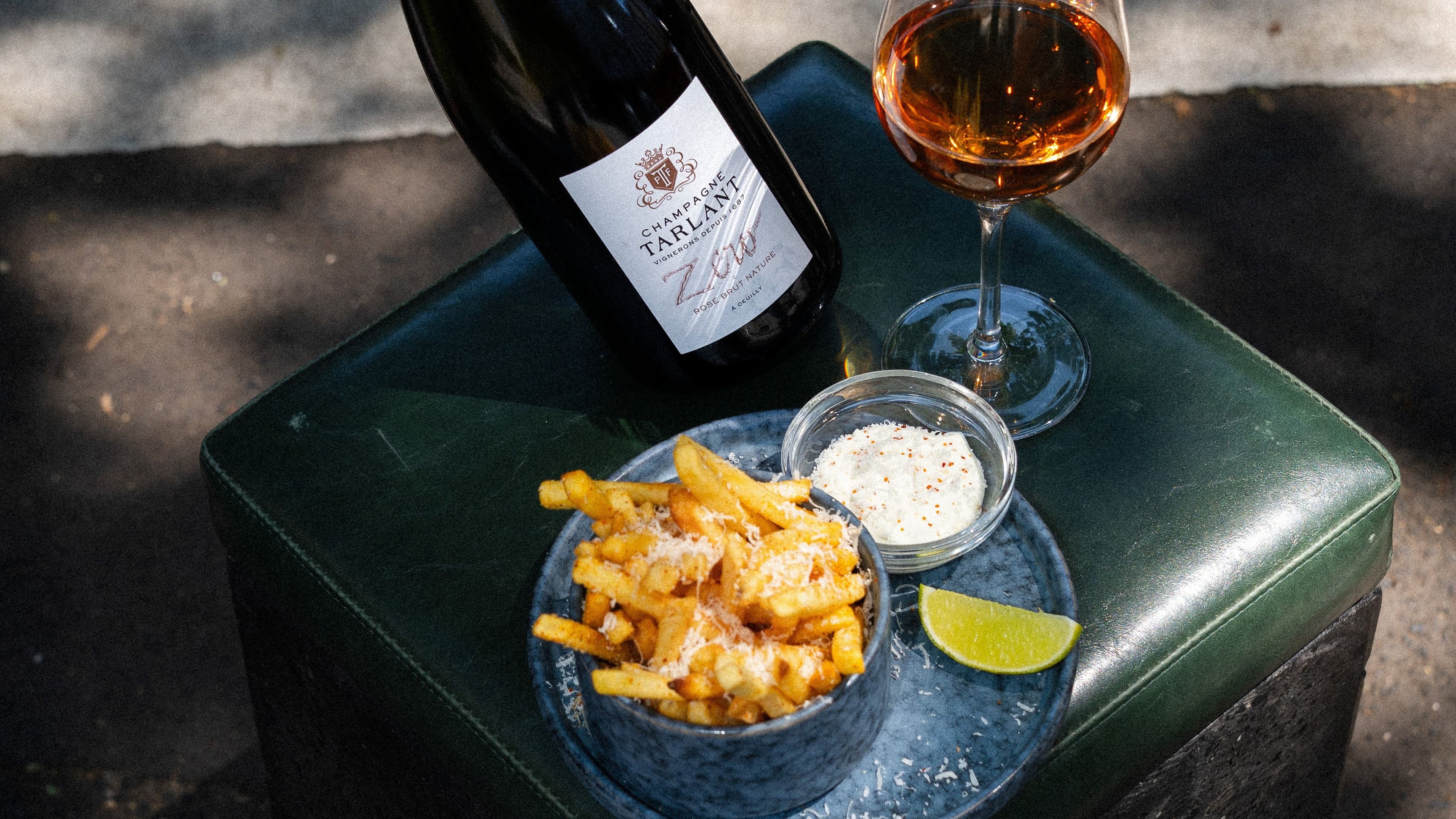Pommes & Champagner