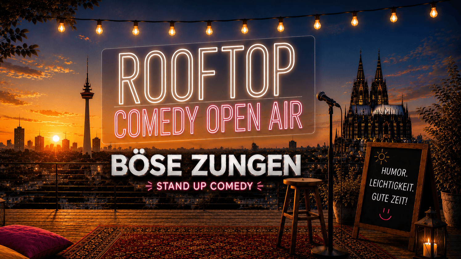 Rooftop Comedy @SONNENSCHEIN ETAGE