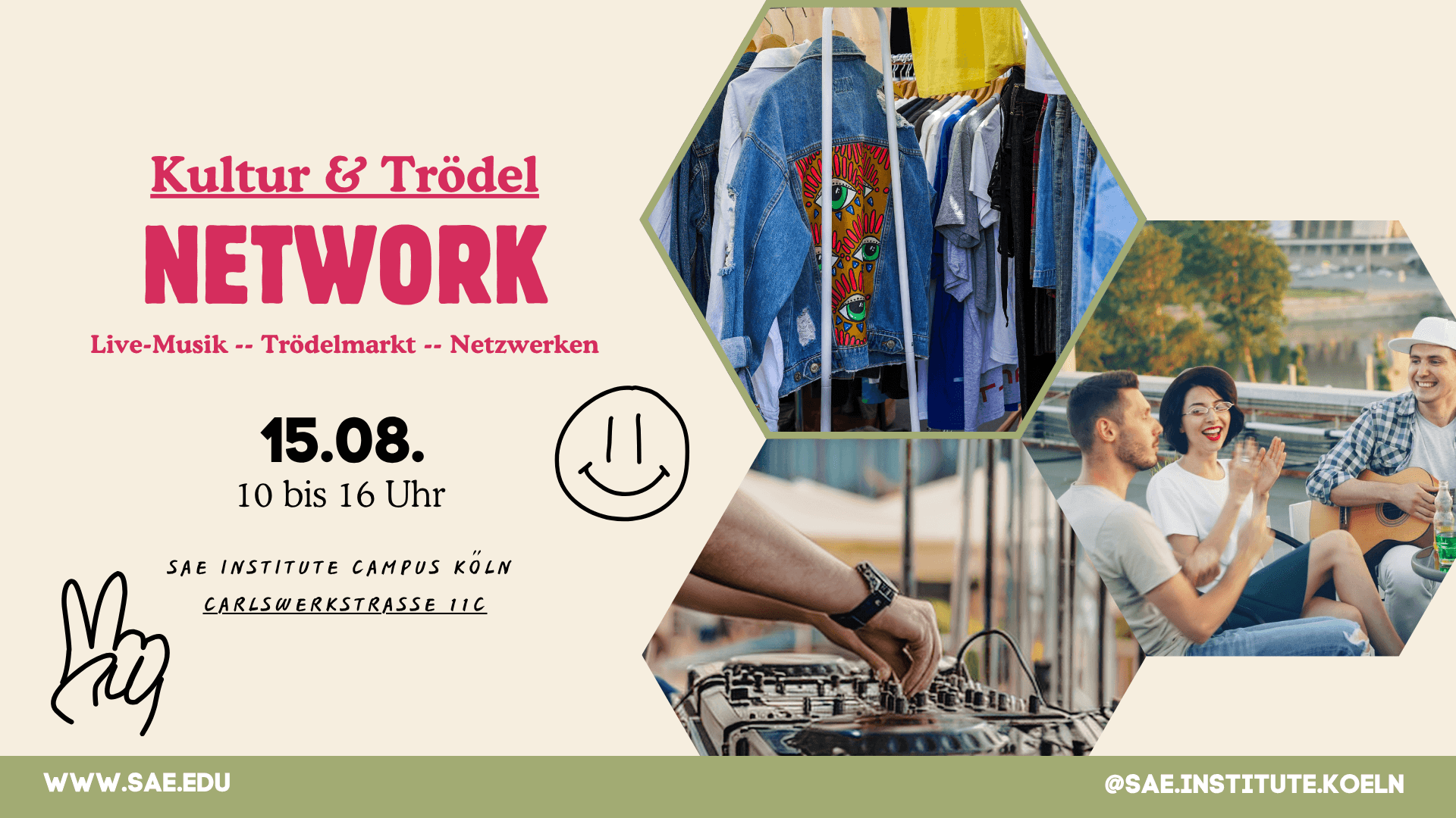 Kultur & Trödel Network @ SAE Campus Köln